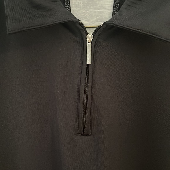 Nike Sphere React Zipper Polo, EUC, Men’s L, Black & Grey - Picture 4 of 5